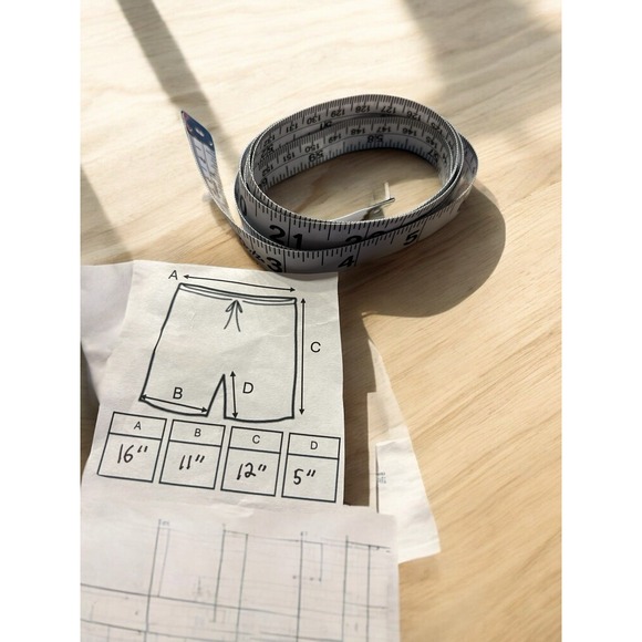 Patagonia Wavefarer Board Shorts Women's 2 Fitz Stripe Blue 5" Swim Trunks - Picture 8 of 8